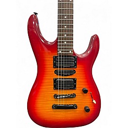 Used Kramer Striker Custom Cherry Sunburst Solid Body Electric Guitar