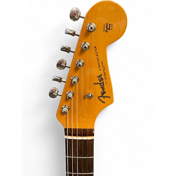 Used 2024 Fender American Vintage II 1961 Stratocaster Olympic White Solid Body Electric Guitar