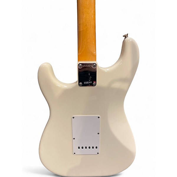 Used 2024 Fender American Vintage II 1961 Stratocaster Olympic White Solid Body Electric Guitar
