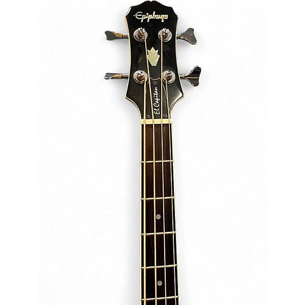 Used Epiphone El Capitan Natural Acoustic Bass Guitar