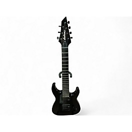 Used Jackson JS22-7 Dinky 7 String Black Solid Body Electric Guitar