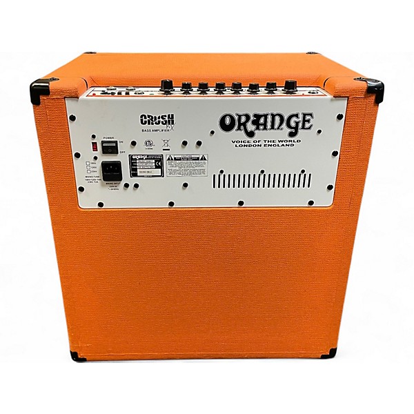 Used Orange Amplifiers CR100BXT Crush 100W 1x15 Bass Combo Amp