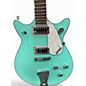 Used Gretsch Guitars G5237 ELECTROMATIC DOUBLE JET SURF GREEN & WHITE Solid Body Electric Guitar