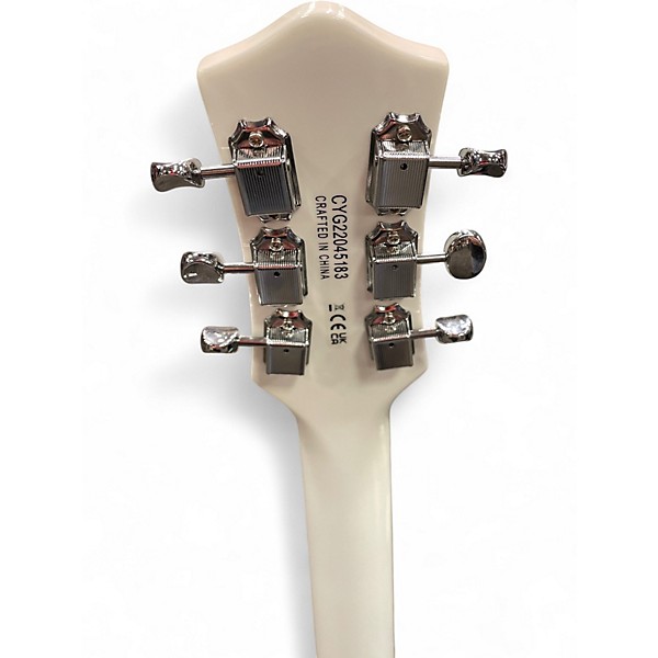 Used Gretsch Guitars G5237 ELECTROMATIC DOUBLE JET SURF GREEN & WHITE Solid Body Electric Guitar