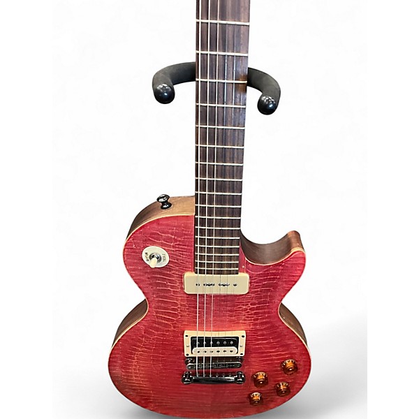 Used Gibson Les Paul BFG Gator Carved Top red Solid Body Electric Guitar
