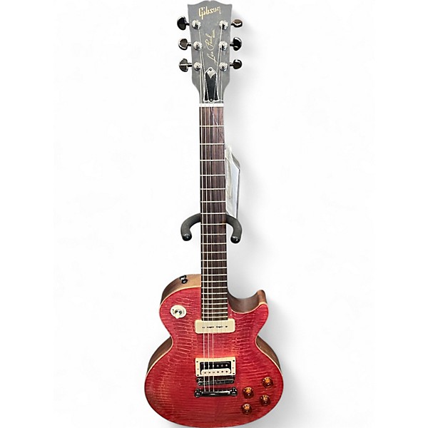 Used Gibson Les Paul BFG Gator Carved Top red Solid Body Electric Guitar