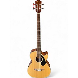 Used Fender CB60SCE Natural Acoustic Bass Guitar