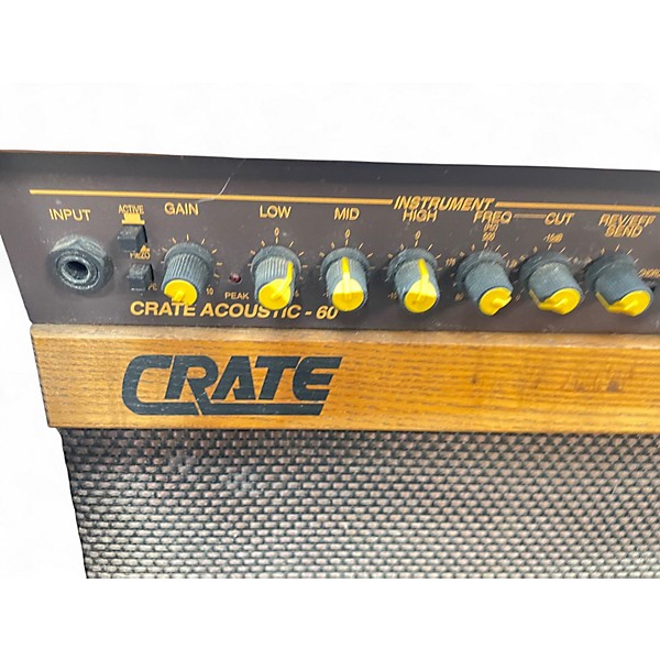 Used Crate ACOUSTIC 60 Acoustic Guitar Combo Amp