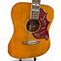 Used Epiphone inspired by gibson hummingbird Natural Acoustic Electric Guitar thumbnail
