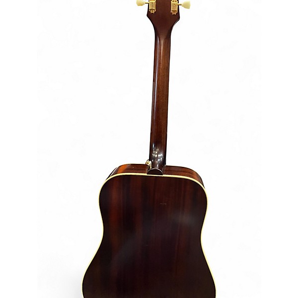 Used Epiphone inspired by gibson hummingbird Natural Acoustic Electric Guitar