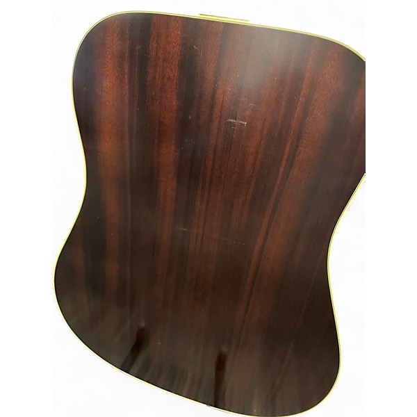 Used Epiphone inspired by gibson hummingbird Natural Acoustic Electric Guitar