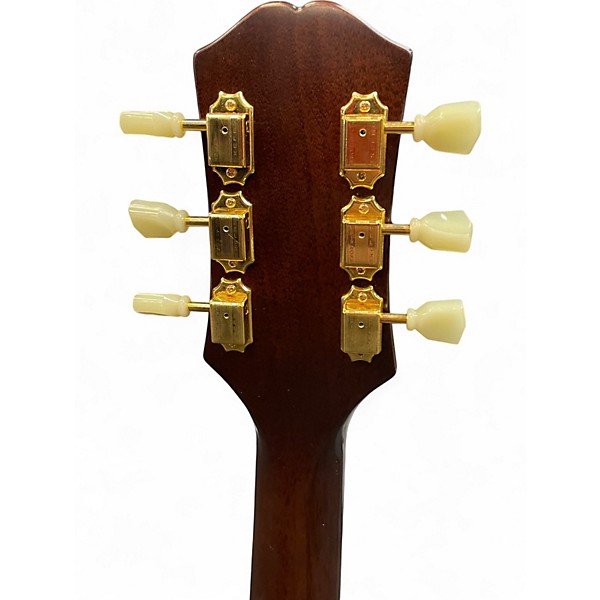 Used Epiphone inspired by gibson hummingbird Natural Acoustic Electric Guitar