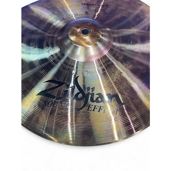 超人気ブティック Zildjian Used 14in Center Guitar | 33 Cymbal Trashformer ZXT ワイン