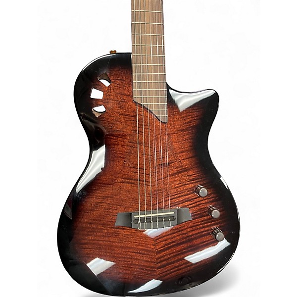Used Cordoba Stage Edgeburst Classical Acoustic Electric Guitar