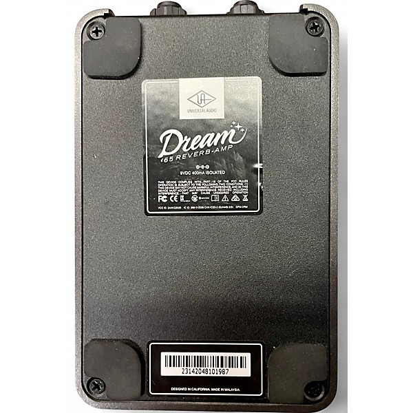 Used Universal Audio DREAM '65 REVERB Effect Pedal