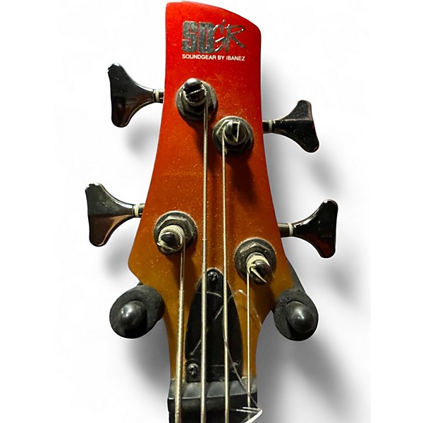 Used Ibanez SR300 RED FADE Electric Bass Guitar RED FADE