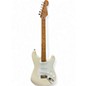 Used 2000s Fender Artist Series Jimmie Vaughan Tex-Mex Stratocaster Olympic White Solid Body Electric Guitar thumbnail