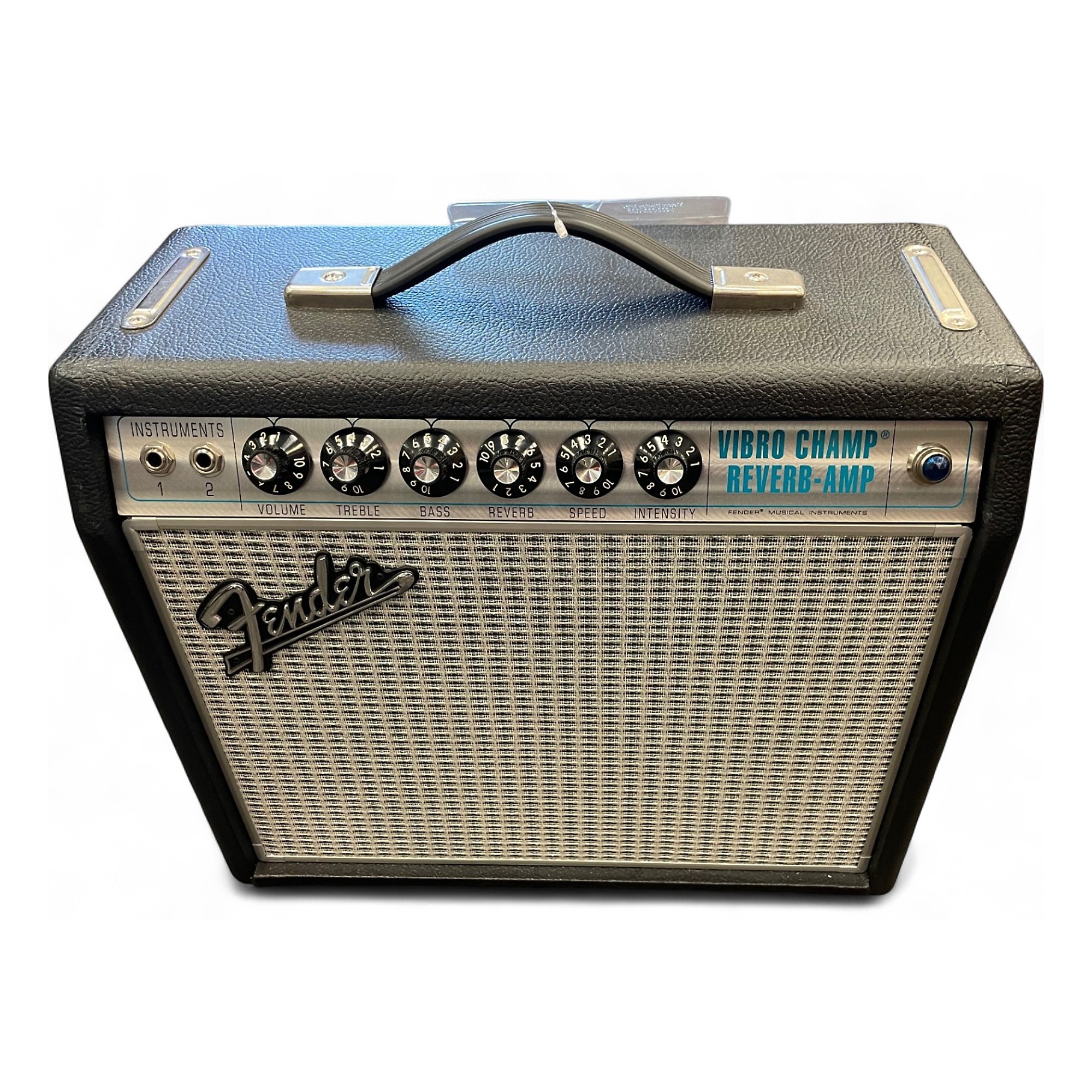 Used Fender '68 Custom Vibro Champ Reverb-Amp Tube Guitar