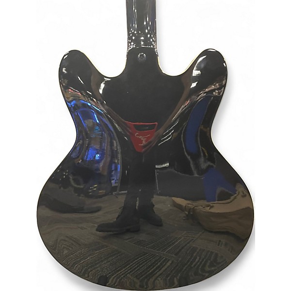 Used VOX BCV90B BOBCAT Black Hollow Body Electric Guitar