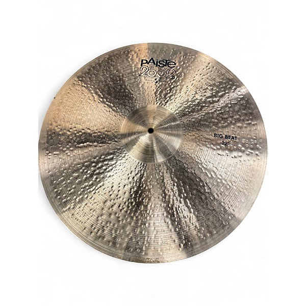 Used Paiste 22in 2002 big beat Cymbal