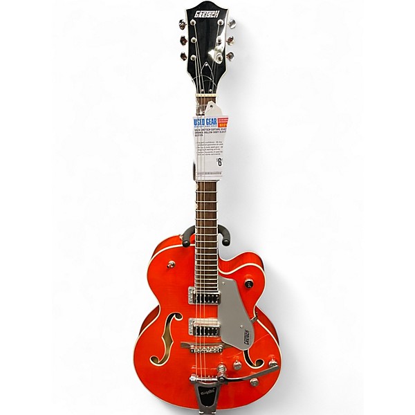 Used Gretsch Guitars G5427T Orange Hollow Body Electric Guitar