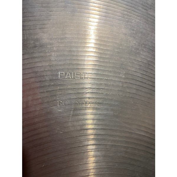 Used Paiste 20in Formula 602 Medium Ride Cymbal