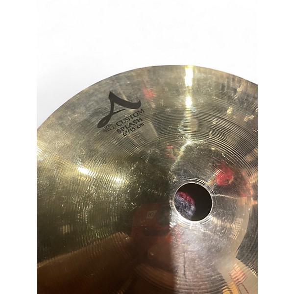 Used Zildjian 6in A Custom Splash Cymbal