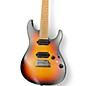 Used Ibanez AZ24027 Tri Fade Burst Flat Solid Body Electric Guitar