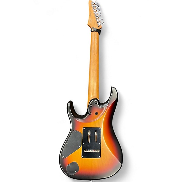 Used Ibanez AZ24027 Tri Fade Burst Flat Solid Body Electric Guitar