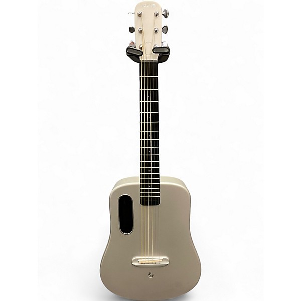 Used LAVA MUSIC ME Air Carbon Metallic Silver Acoustic Electric Guitar
