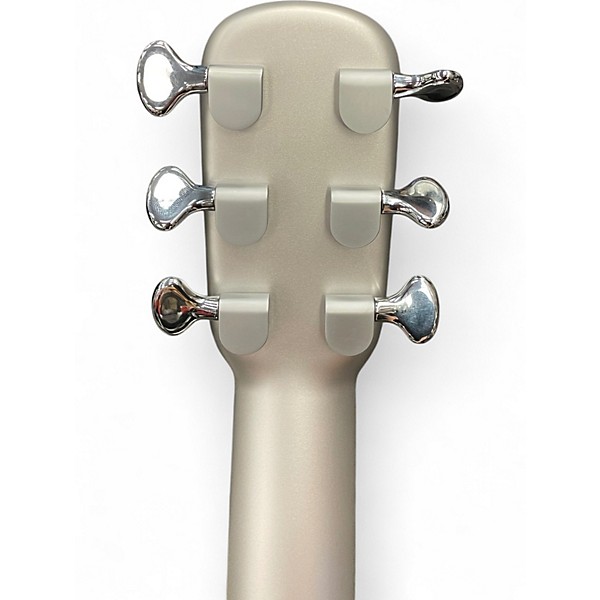 Used LAVA MUSIC ME Air Carbon Metallic Silver Acoustic Electric Guitar