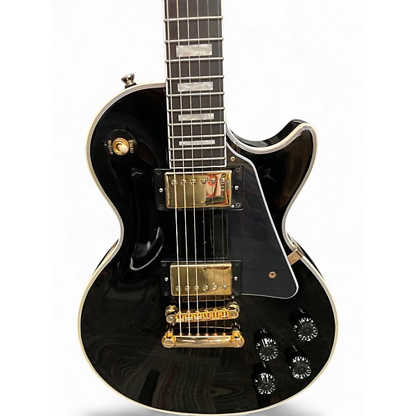 Used Epiphone Les Paul Custom EBONY Solid Body Electric Guitar