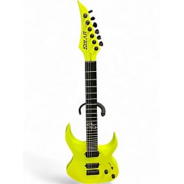 Used Solar Guitars A2.6LNM Neon Green Solid Body Electric Guitar