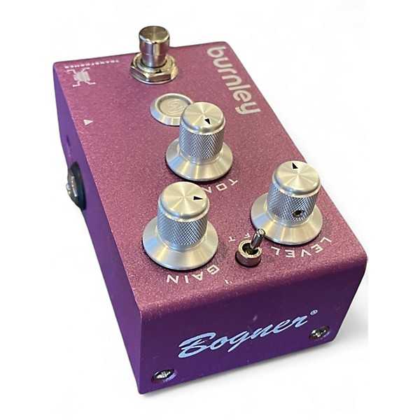 Used Bogner Burnley Bubinga Distortion Effect Pedal