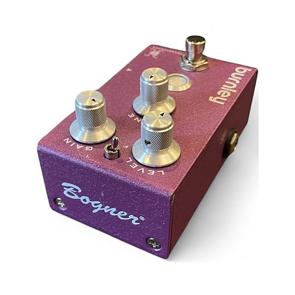 Used Bogner Burnley Bubinga Distortion Effect Pedal