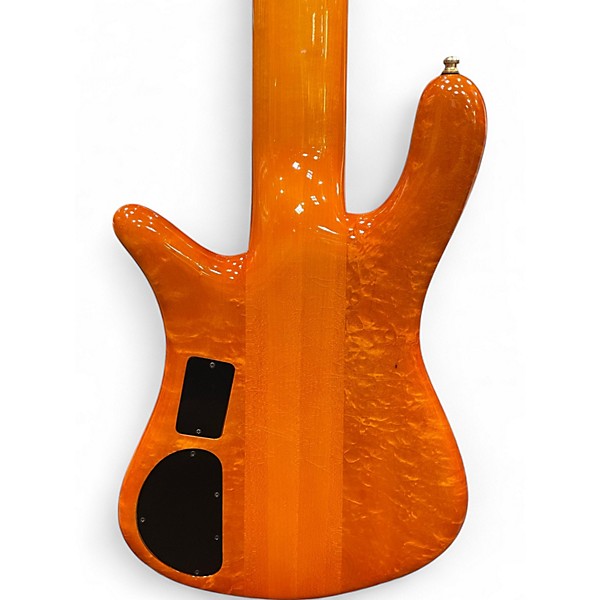 Used Ssd Spector NS6 Trans Orange Electric Bass Guitar