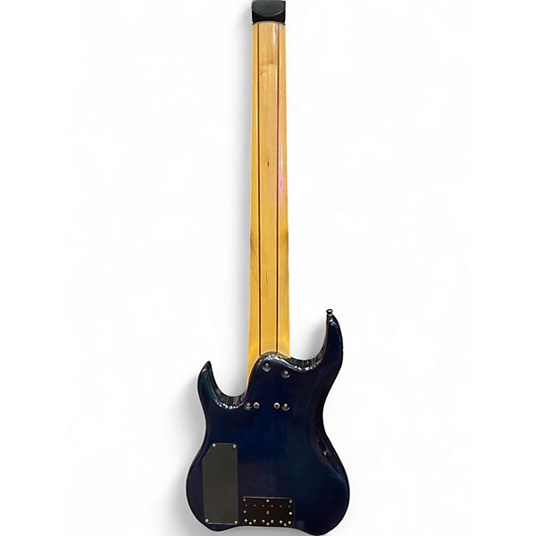 Used Pbc 356 GTB Trans Blue Electric Bass Guitar