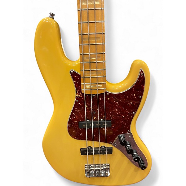 Used Fender Custom Shop Classic Jazz Bass Butterscotch Electric Bass Guitar