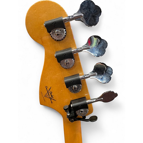 Used Fender Custom Shop Classic Jazz Bass Butterscotch Electric Bass Guitar