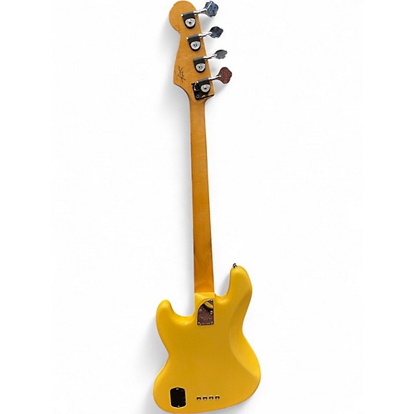 Used Fender Custom Shop Classic Jazz Bass Butterscotch Electric Bass Guitar