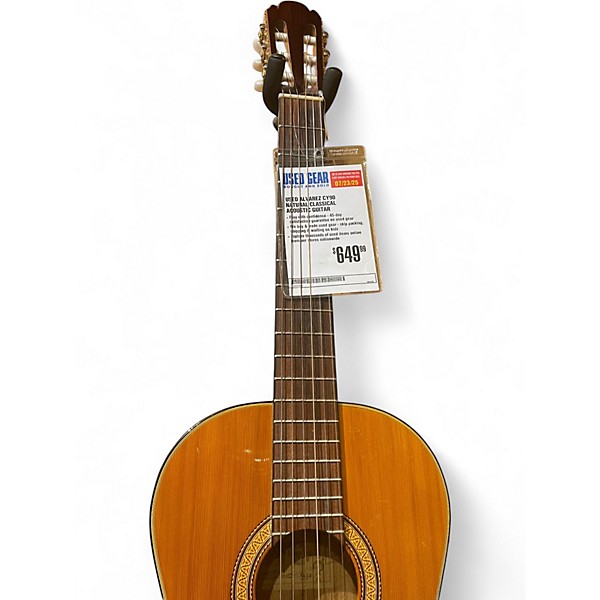 Used Alvarez CY90 Natural Classical Acoustic Guitar