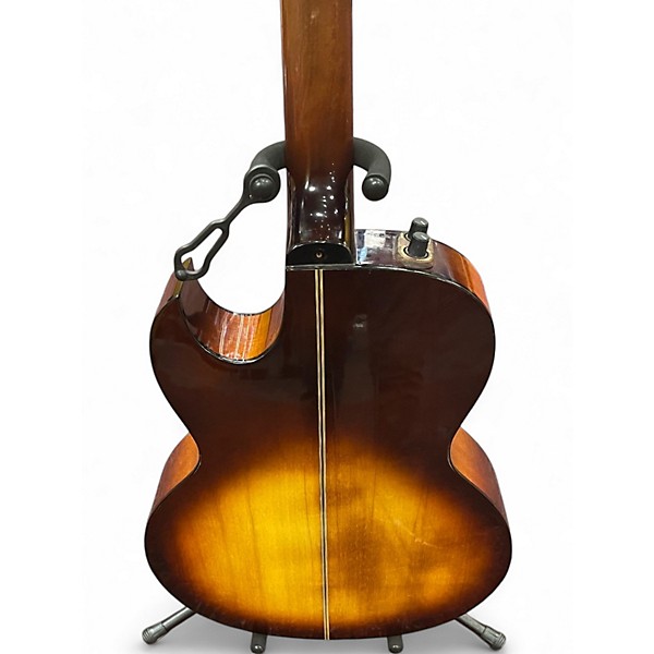 Used 1980s Washburn WOODSTOCK 2 Color Sunburst Acoustic Electric Guitar