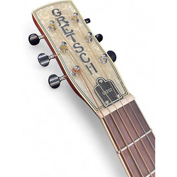 Used Gretsch Guitars G9202 Red Resonator Guitar