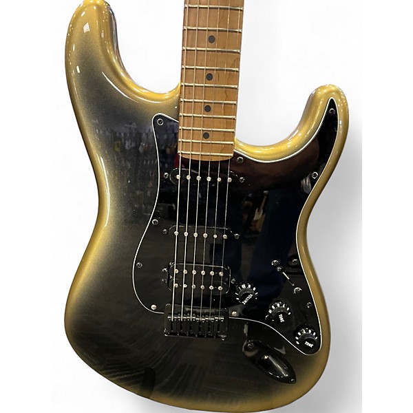 Used Fender American Professional II Anniversary HSS HT Stratocaster Gold Burst Solid Body Electric Guitar