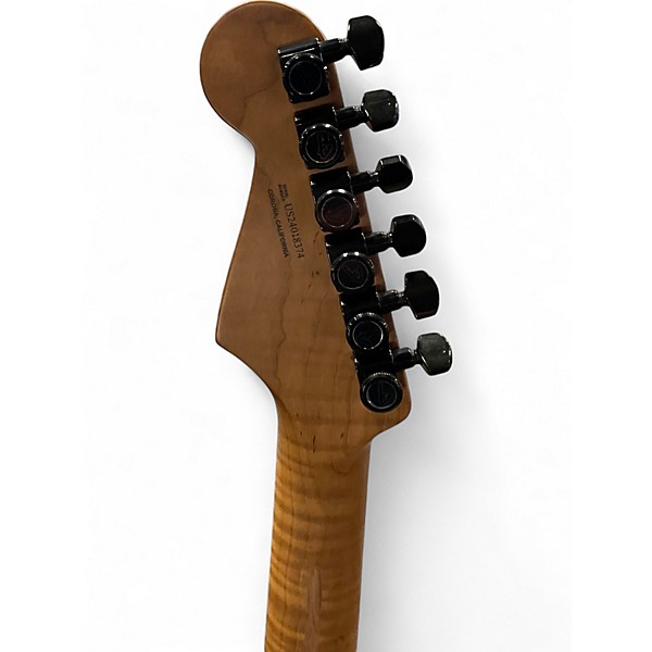 Used Fender American Professional II Anniversary HSS HT Stratocaster Gold Burst Solid Body Electric Guitar