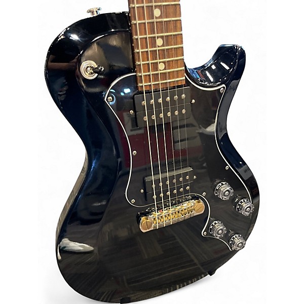 Used PRS S2 Standard 22 Single Cut Black Solid Body Electric Guitar