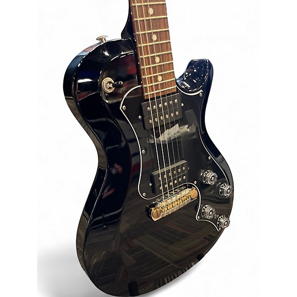 Used PRS S2 Standard 22 Single Cut Black Solid Body Electric Guitar