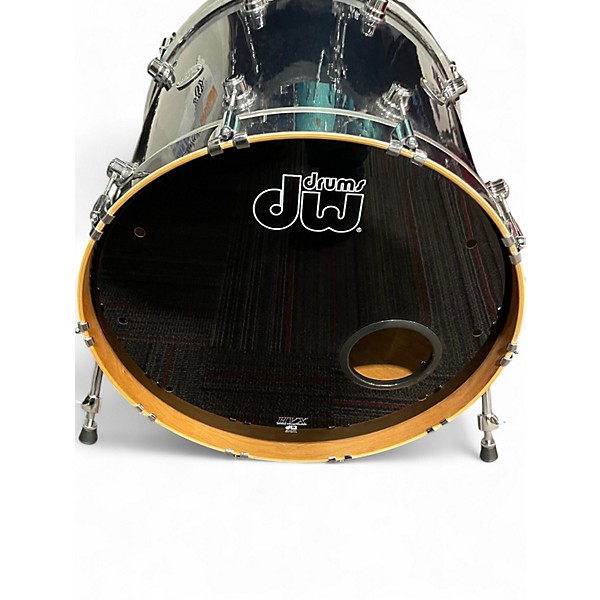 Used DW 4 Piece Performance Series ocean galaxy Drum Kit