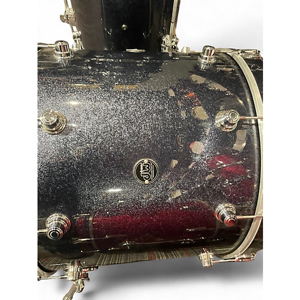 Used DW 4 Piece Performance Series ocean galaxy Drum Kit