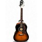 Used Epiphone MASTERBUILT CUSTOM Brown Sunburst Acoustic Guitar thumbnail